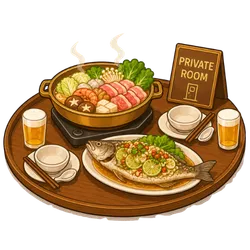 โปรโมทร้านอาหารสังสรรค์ ร้านอาหารจัดเลี้ยง ห้องส่วนตัว ร้านอาหารสำหรับงานเลี้ยง ใกล้ฉัน กรุงเทพ ใกล้รามอินทรา
