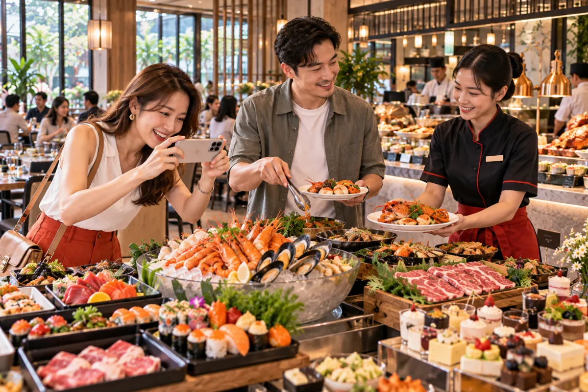 โปรโมทร้านบุฟเฟ่ต์เปิดใหม่ ใกล้ รามอินทรา รามอินทรา.com